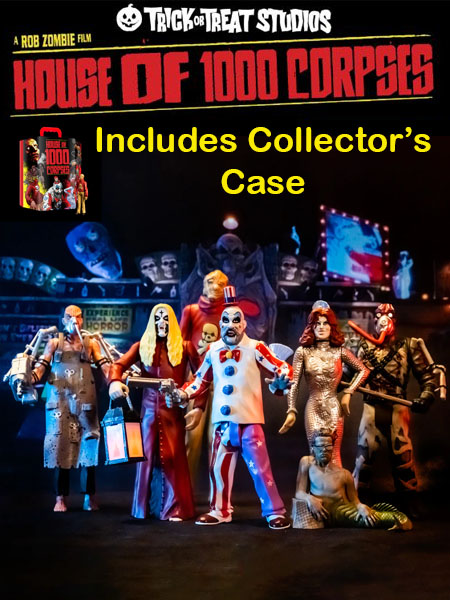 Trick or Treat Studios House of 1000 Corpses Figure Set with Collector's Case